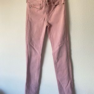 Uniqlo Jeans | Uniqlo Sakura Pink Jeans 26 W X3 Length | Poshmark